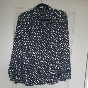 Banana Republic Polka Dot Women's Top